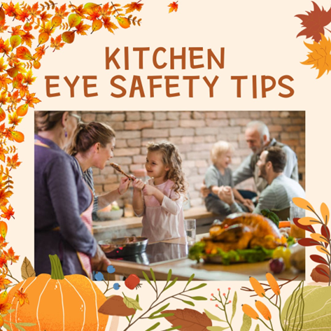 Kitchen eye safety tips